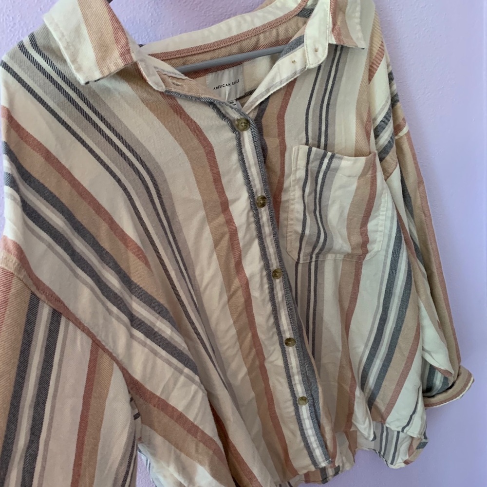 Women’s stripe button down - Picture 3 of 8